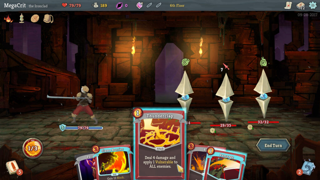 Key art for the indie game Slay the Spire