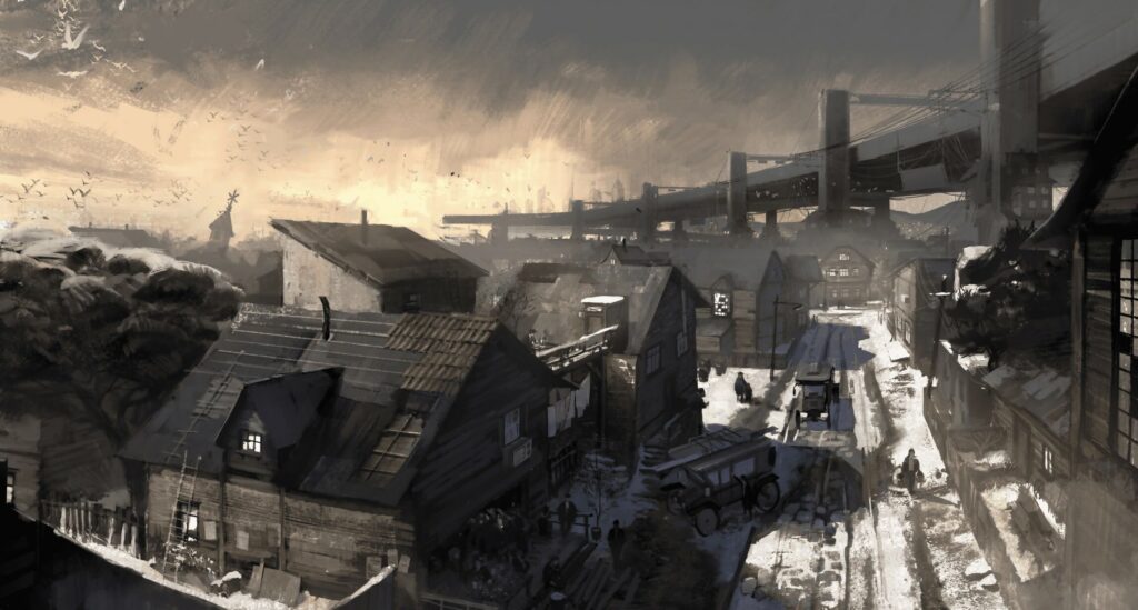 Key art for the indie game Disco Elysium