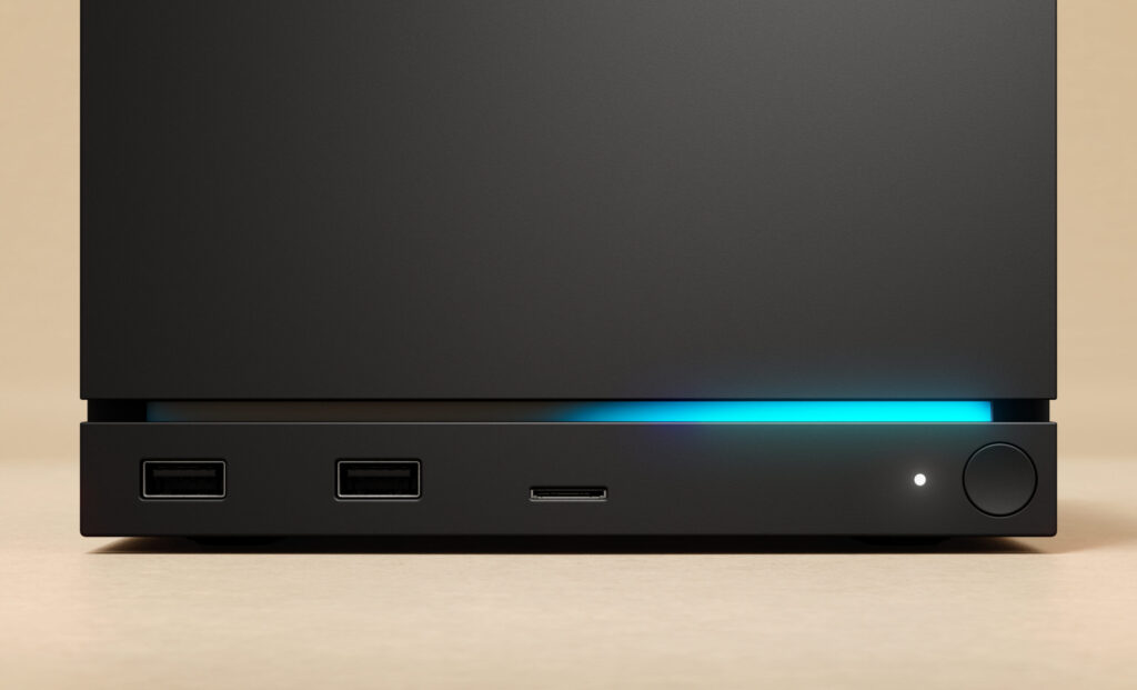 Steam Machine with Status LED