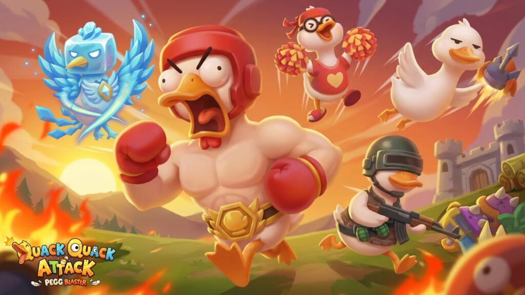 Quack Quack Attack Key Art