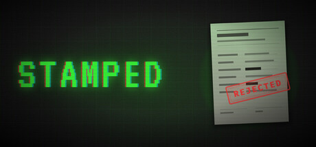 Stamped logo