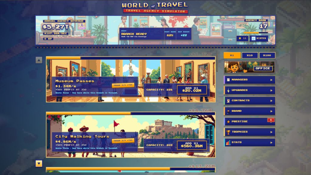 Travel Agency Simulator