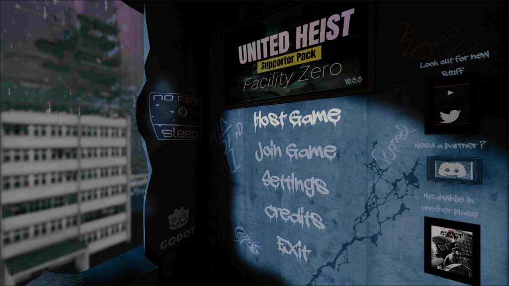 United Heist: Facility Zero – Supporter Pack